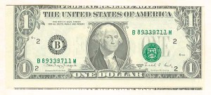 Paper Money Error - 2nd Printing Misaligned